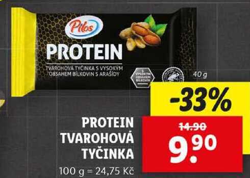 PROTEIN TVAROHOVÁ TYČINKA, 40 g