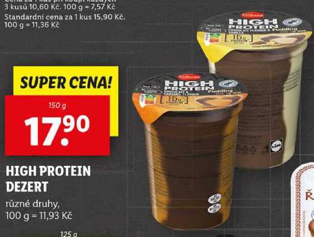 HIGH PROTEIN DEZERT, 150 g