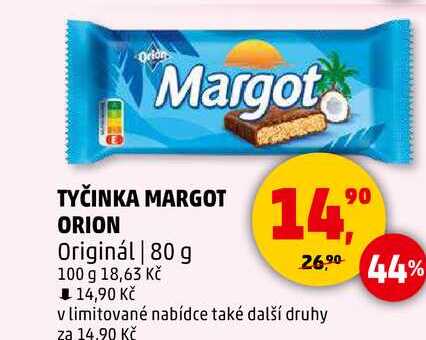 TYČINKA MARGOT ORION Originál, 80 g 