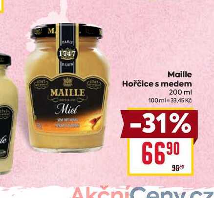 Maille Hořčice s medem 200 ml 