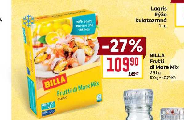 BILLA Frutti di Mare Mix 270 g