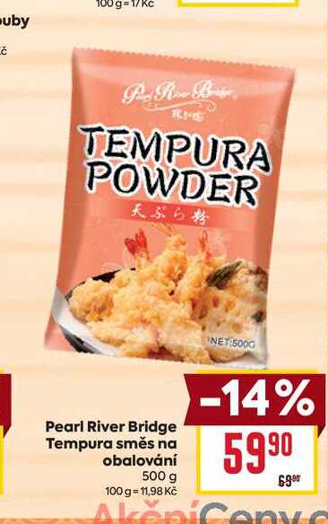 Pearl River Bridge Tempura směs na obalování 500 g