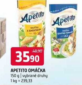 Apetito omáčka 150 g vybrané druhy