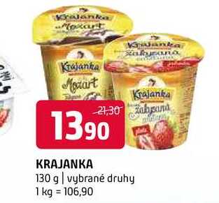 Krajanka 130 g vybrané druhy