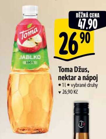   Toma Džus, nektar a nápoj  1 l