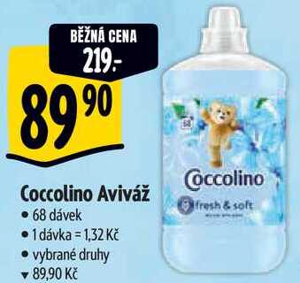 Coccolino Aviváž, 68 dávek 