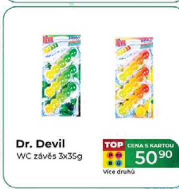 Dr. Devil WC závěs 3x35g 