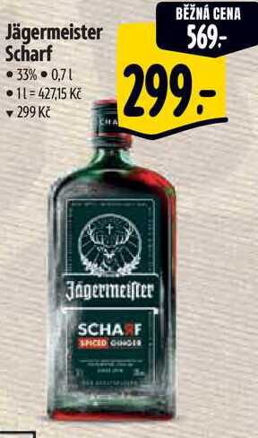 Jägermeister Scharf, 0,7 l