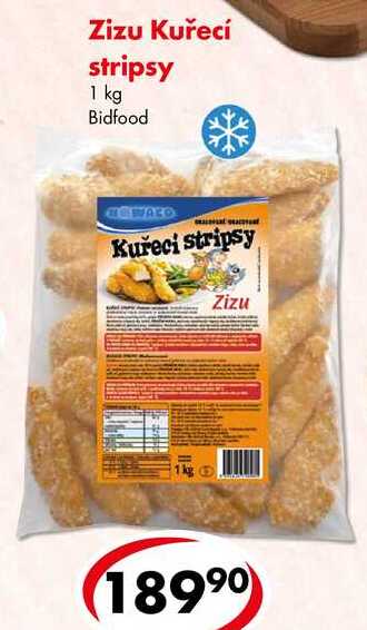 Zizu Kuřecí stripsy, 1 kg  