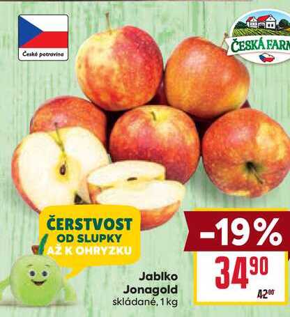 Jablko Jonagold skládané, 1 kg