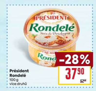 Président Rondelé 100 g 