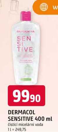 DERMACOL SENSITIVE 400 ml 