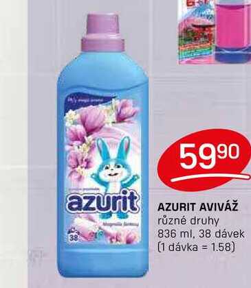 AZURIT AVIVÁŽ různé druhy 836 ml, 38 dávek 