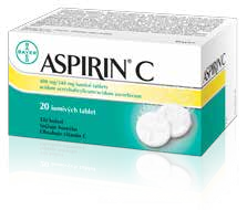 ASPIRIN C 20 šumivých tablet