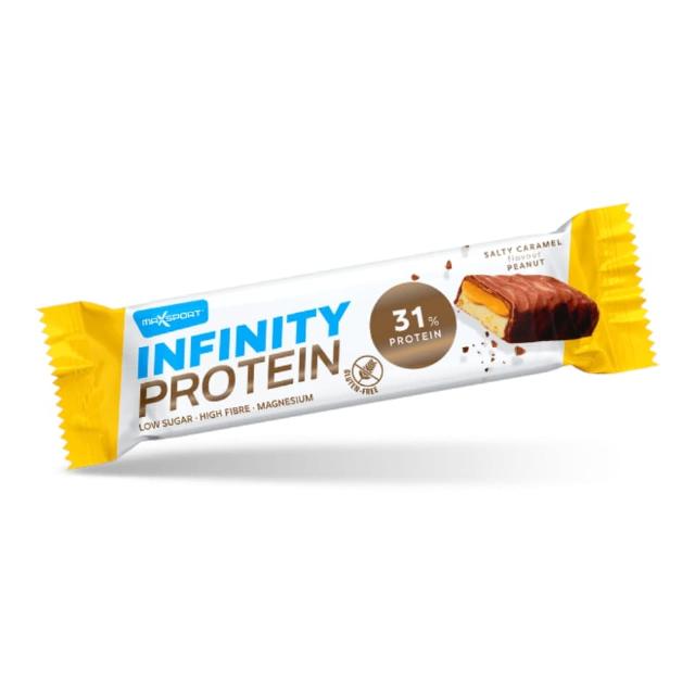 Max Sport Protein tyčinka Karamel a arašídy