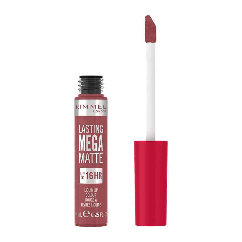 Rimmel Tekutá rtěnka Lasting Mega Matte 210 Rose&Shine, 1 ks