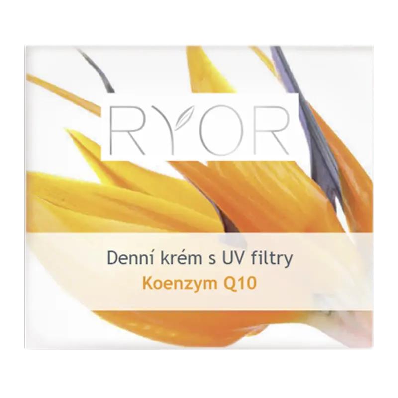 RYOR Denní krém s UV filtry Q10, 50 ml