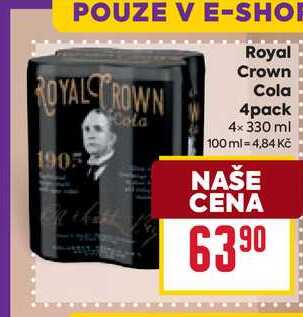 Royal Crown Cola 4pack 4x330 ml 