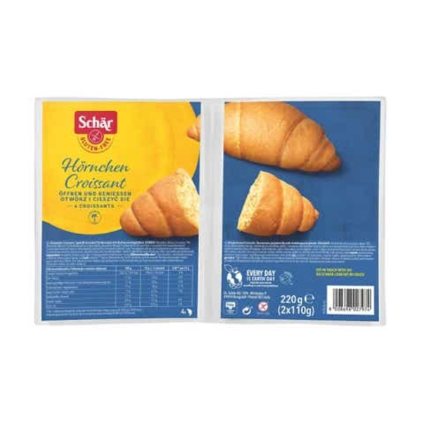 Schär Croissant - bezlepkové pečivo