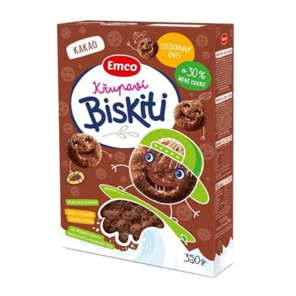 Emco Křupaví Biskiti kakao