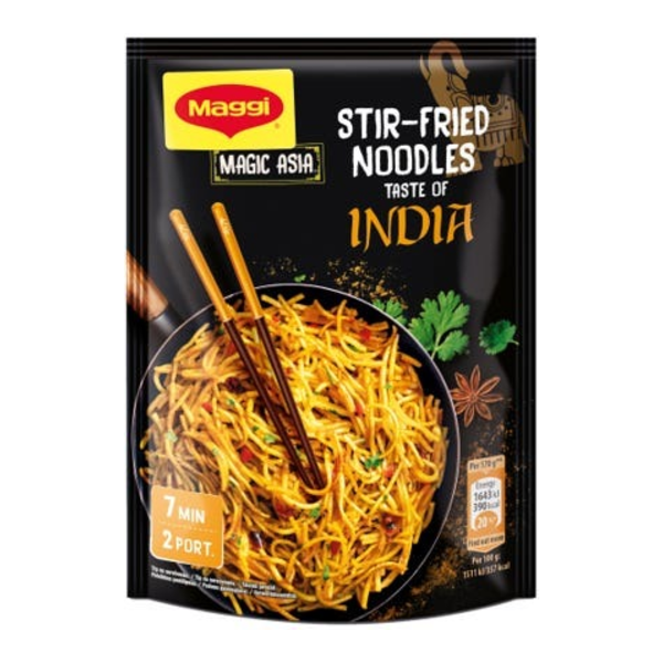 Maggi Magic Asia Smažené nudle s chutí India