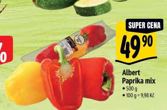  Albert Paprika mix  500 g 