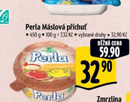 Perla Máslová příchuť 450 g 