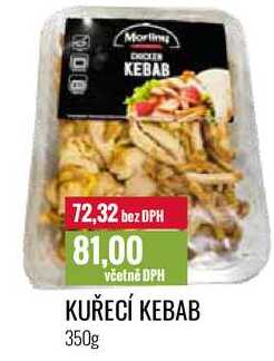 KUŘECÍ KEBAB 350g 