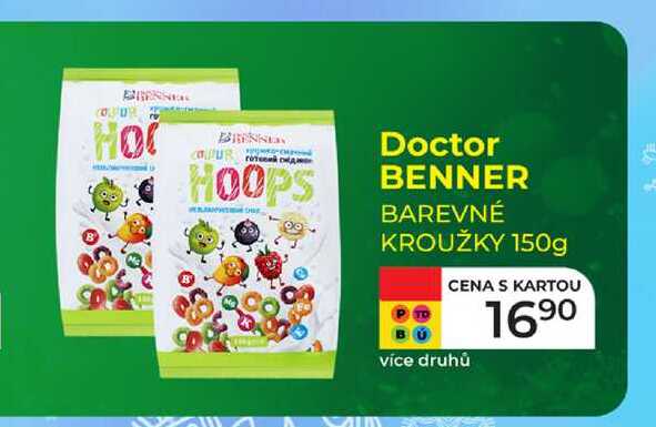 Doctor BENNER BAREVNÉ KROUŽKY 150g 