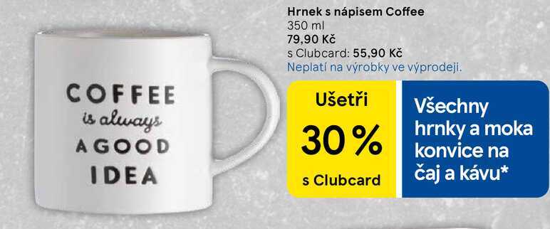 Hrnek s nápisem Coffee 350 ml