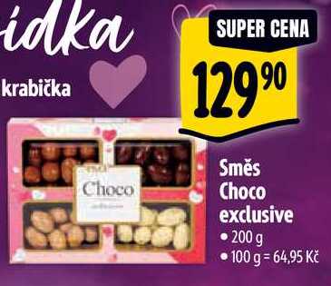 Směs Choco exclusive, 200 g 