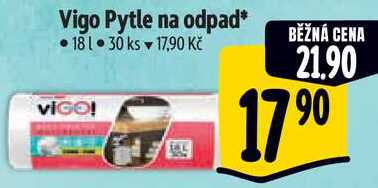 Vigo Pytle na odpad 18 l, 30 ks