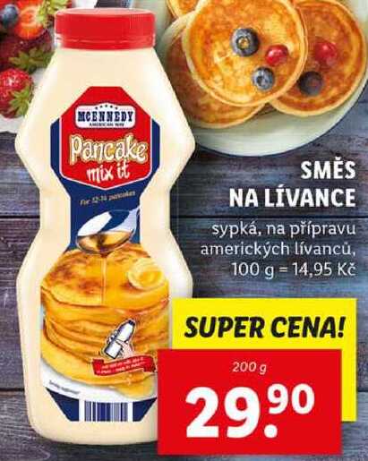 SMĚS NA LÍVANCE, 200 g