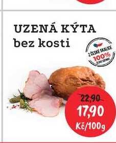 UZENÁ KÝTA bez kosti 100g 