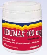 Ibumax 400 mg 100 potahovaných tablet