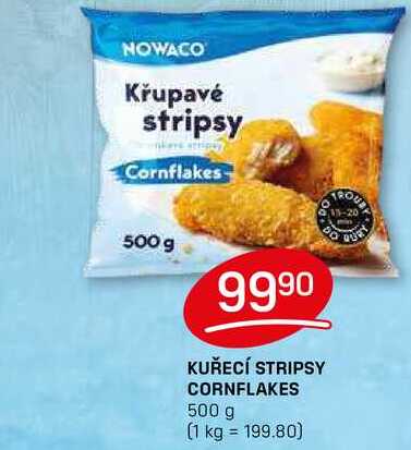 KUŘECÍ STRIPSY CORNFLAKES 500 g