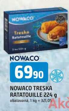 NOWACO TRESKA RATATOUILLE 224 g 