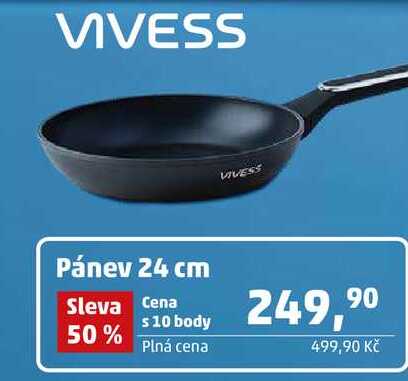 VIVESS Pánev 24 cm 