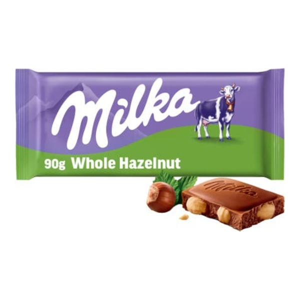 Milka čokoláda s celými oříšky