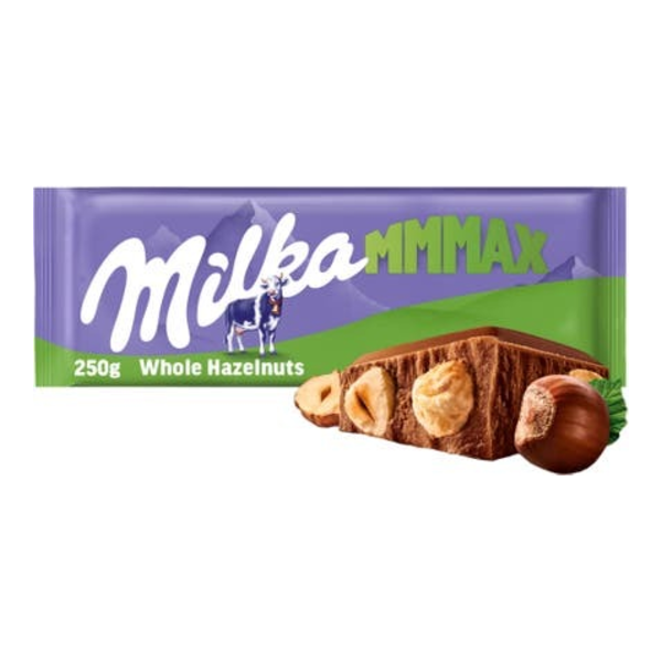 Milka čokoláda s celými ořechy