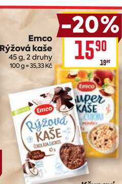 Emco Rýžová kaše 45 g