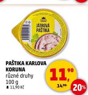 PAŠTIKA KARLOVA KORUNA různé druhy, 100 g