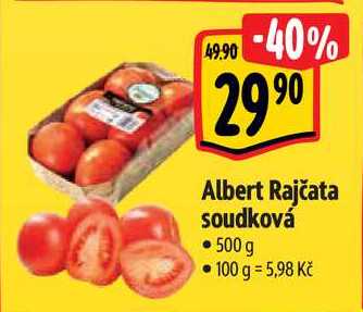 Albert Rajčata soudková, 500 g •