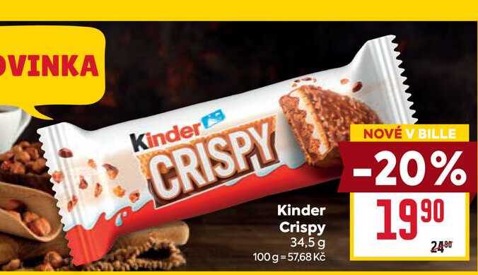 Kinder Crispy 34,5 g