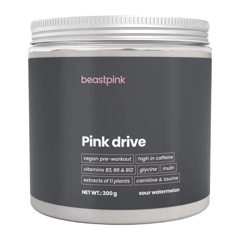 BeastPink Pink Drive kyselý meloun, doplněk stravy, 300 g