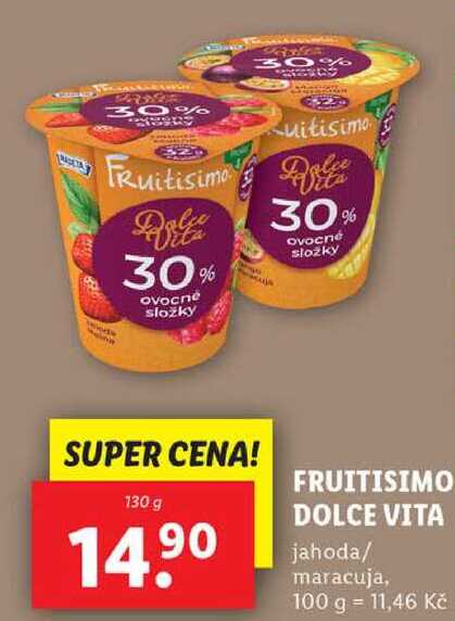 FRUITISIMO DOLCE VITA, 130 g