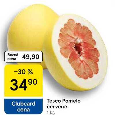 Tesco Pomelo červené, 1 ks