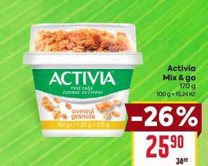 Activia Mix & go 170 g 