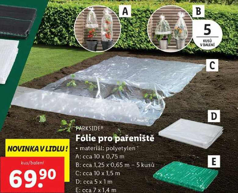 Fólie pro pařeniště