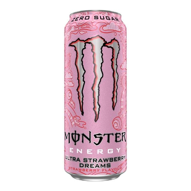 Monster Ultra Strawberry dreams bez cukru